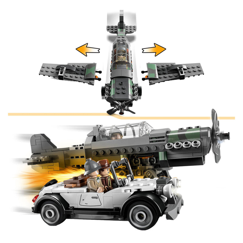 Load image into Gallery viewer, Lego Indiana Jones 77012 Gevechtsvliegtuig Achtervolging