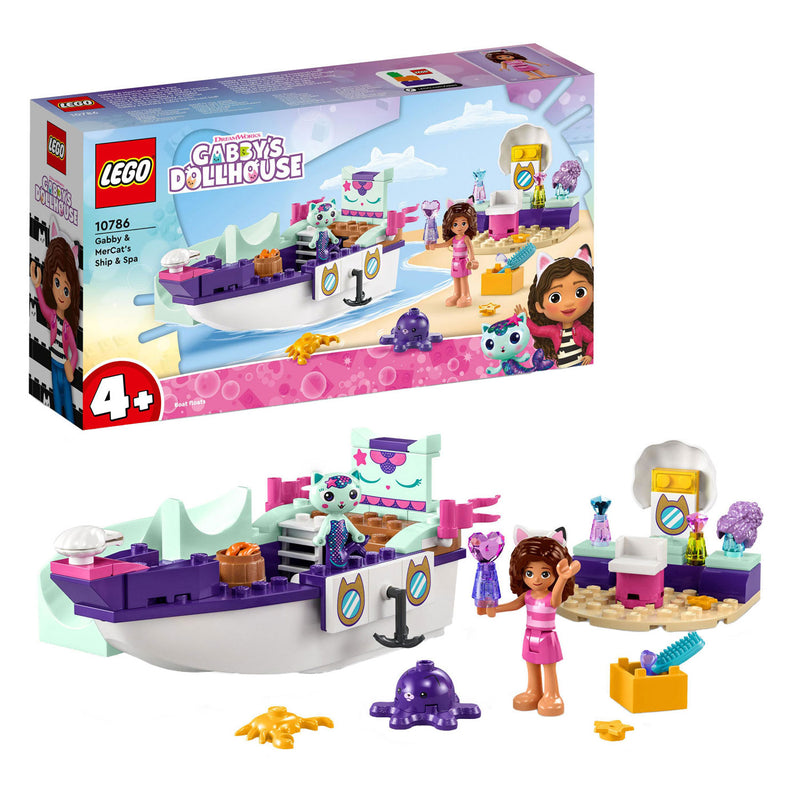 Load image into Gallery viewer, Lego LEGO Gabby's Poppenhuis 10786 Vertroetelschip van Gabby en Meerminkat