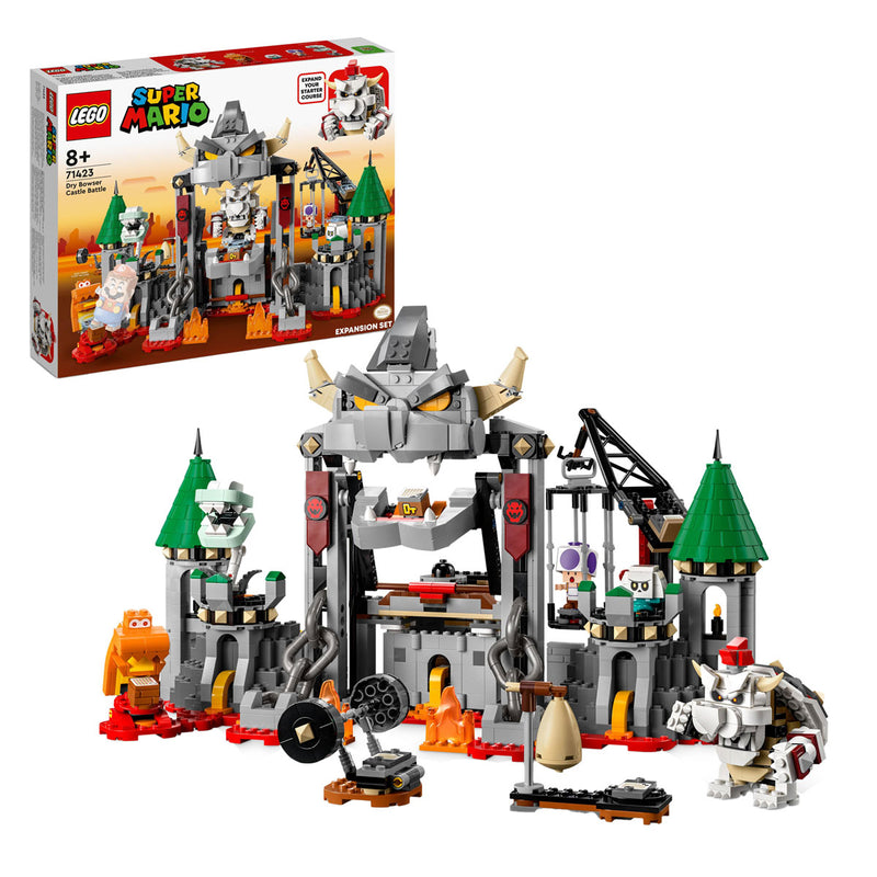 Load image into Gallery viewer, Lego LEGO Super Mario 71423 Uitbreidingsset: Gevecht op Dry Bowsers Kasteel