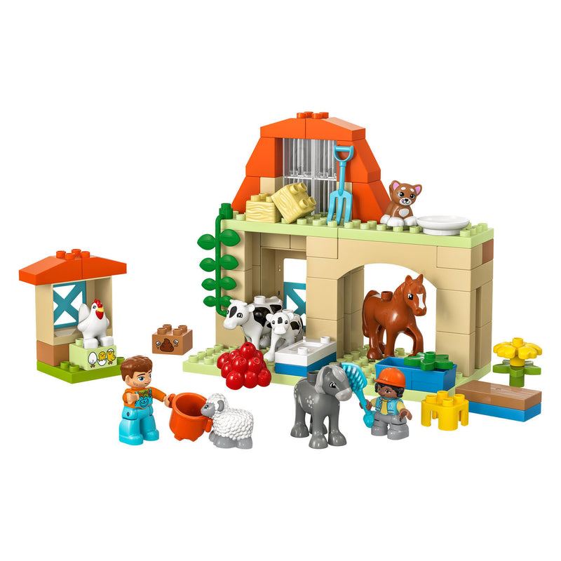 Load image into Gallery viewer, Lego duplo town 10416 dieren verzorgen op de boerderij