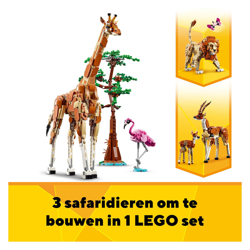 Afbeelding laden in galerijviewer, Lego creator 3in1 safaridieren - 31150