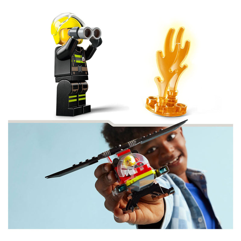 Load image into Gallery viewer, Lego city 60411 brandweerhelikopter