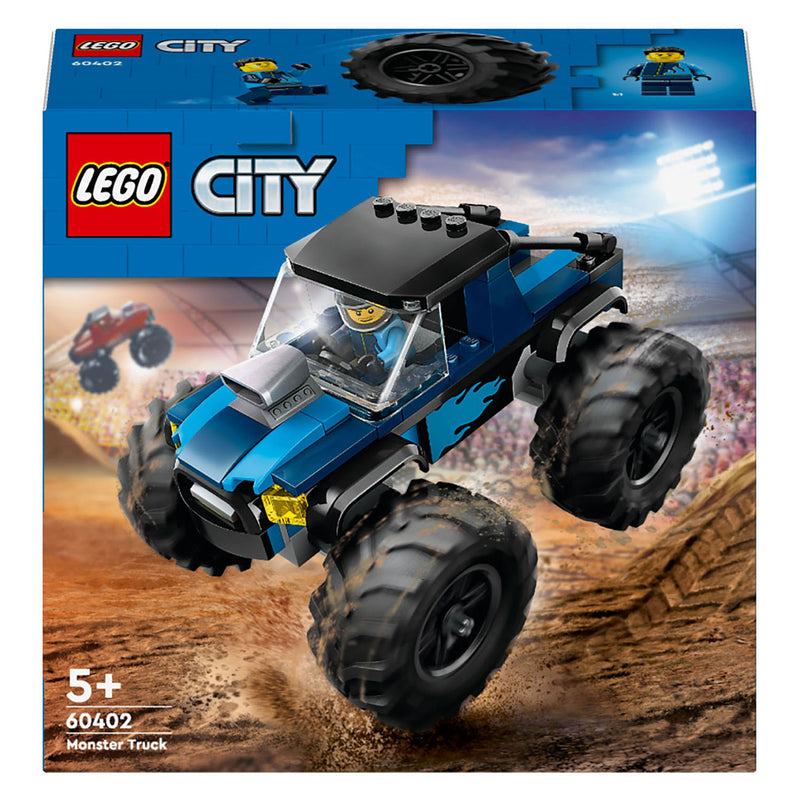 Afbeelding laden in galerijviewer, Lego city blauwe monstertruck - 60402