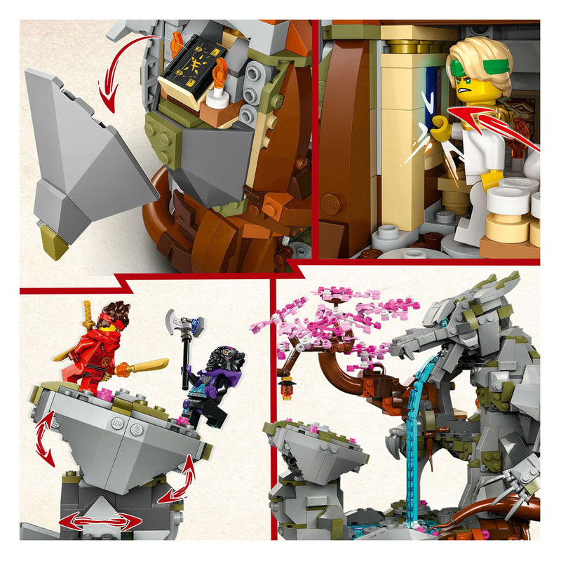 Load image into Gallery viewer, Lego ninajago 71819 altaar van de stenen draak