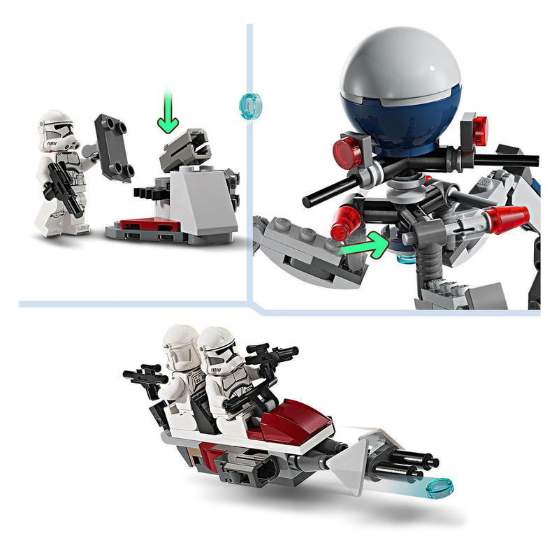 Chargez l'image dans la visionneuse de la galerie, Lego star wars clone trooper™ battle droid™ battle pack - 75372