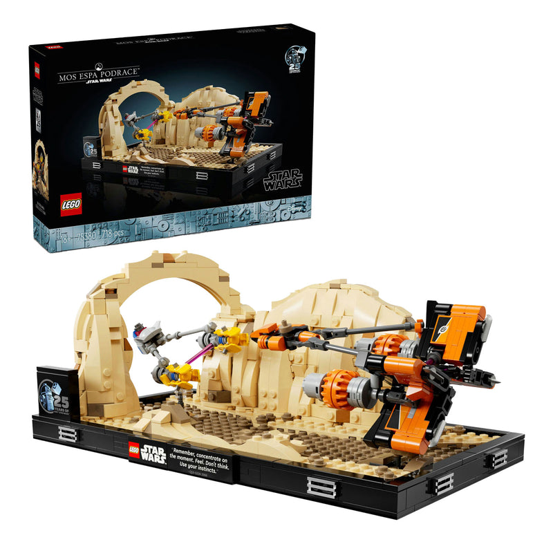 Load image into Gallery viewer, Lego star wars 75380 mos espa podrace diorama