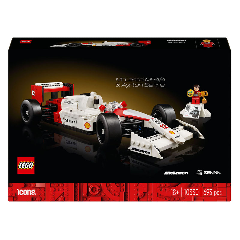 Load image into Gallery viewer, Lego icons - mclaren mp4 4 en ayrton senna constructiespeelgoed (10330)