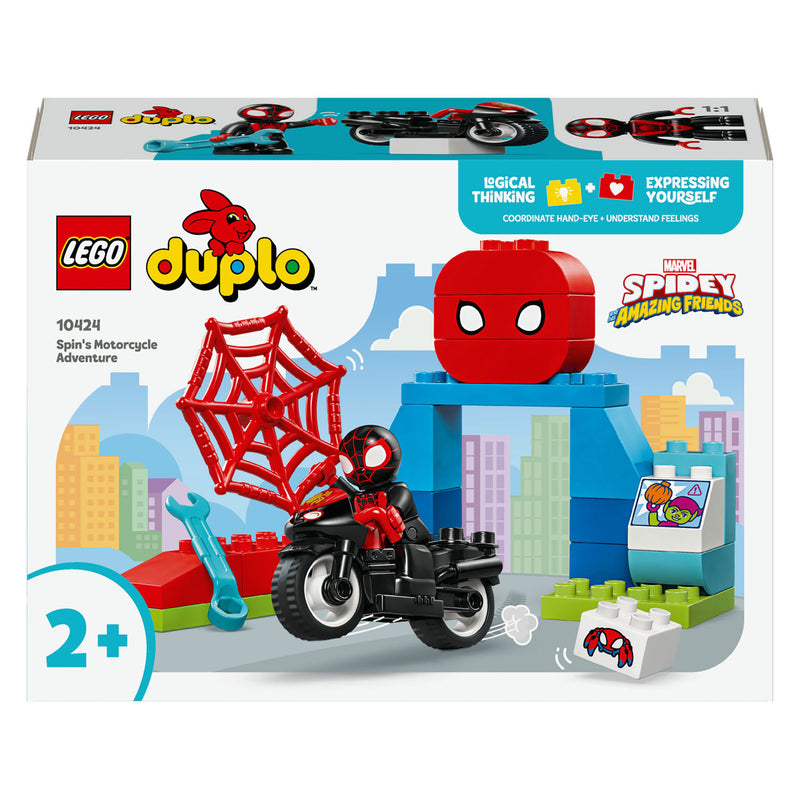 Load image into Gallery viewer, Lego duplo 10424 de motoravonturen van spin