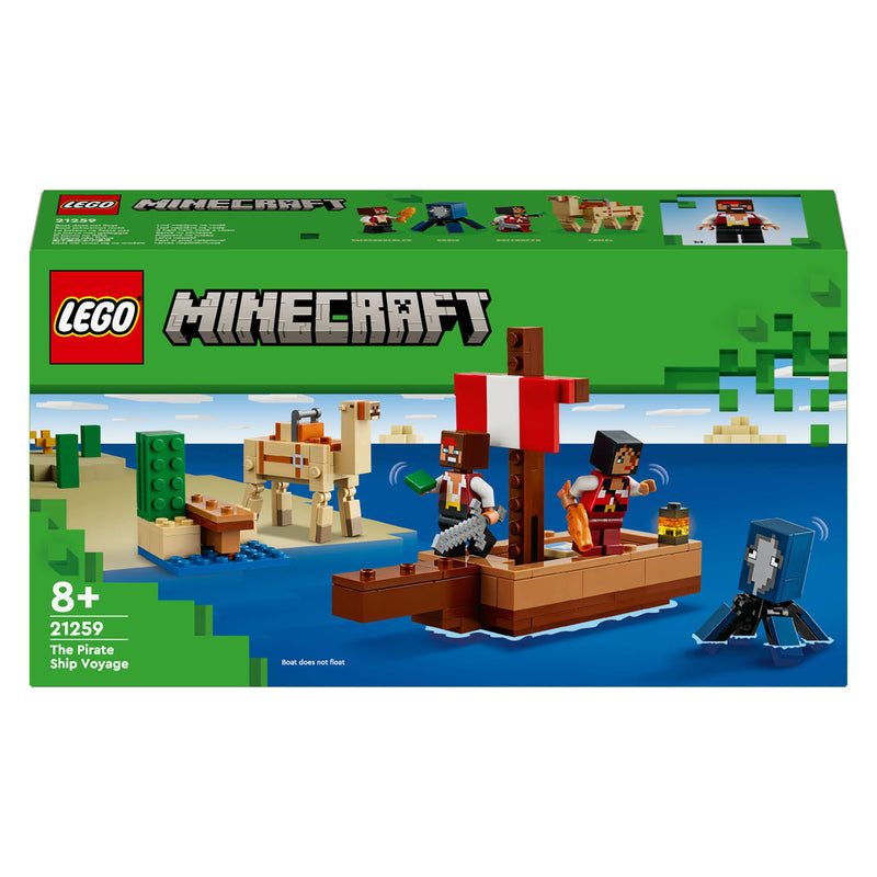 Load image into Gallery viewer, Lego minecraft 21259 de piratenschipreis