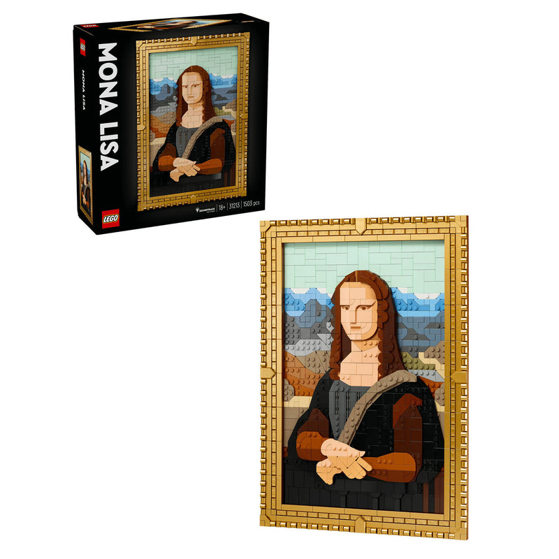 ギャラリービューアに画像をロードする, Lego art 31213 mona lisa