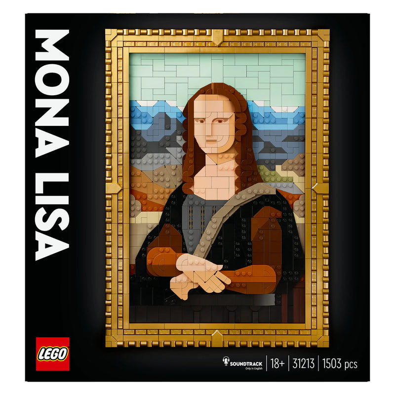ギャラリービューアに画像をロードする, Lego art 31213 mona lisa
