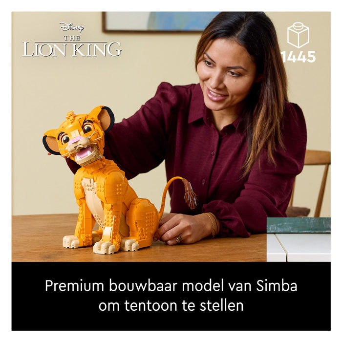 Load image into Gallery viewer, Lego disney 43247 jonge simba de leeuwenkoning