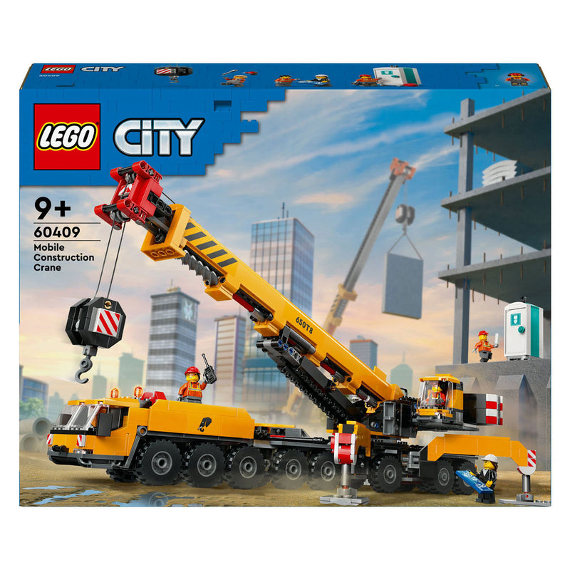 Load image into Gallery viewer, Lego city 60409 gele mobiele bouwkraan