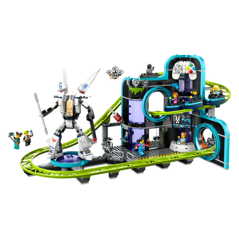 Load image into Gallery viewer, Lego city 60421 achtbaan in robotwereld