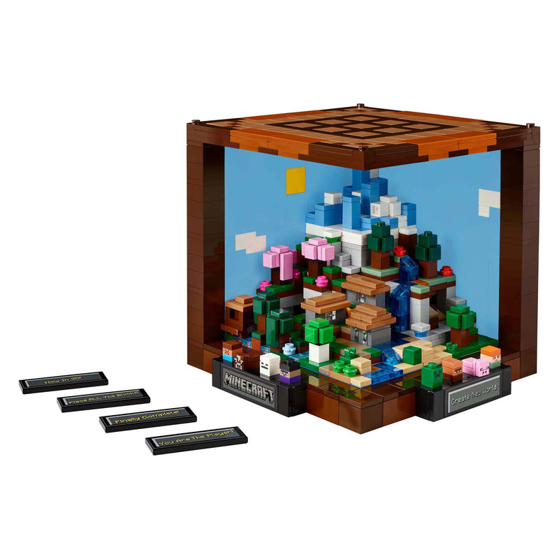 Load image into Gallery viewer, Lego minecraft 21265 de werkbank