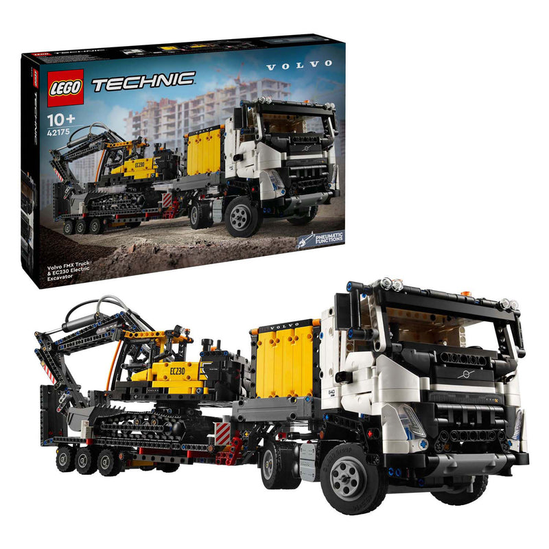 Cargue la imagen en el visor de la galería, Lego technic 42175 volvo fmx truck ec230 elektrische graafmachine