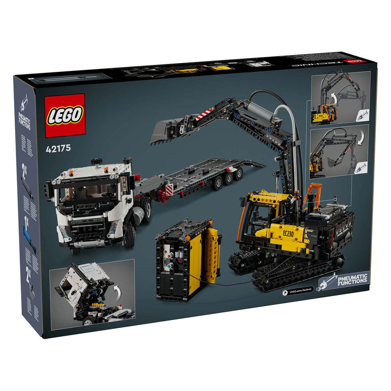 Cargue la imagen en el visor de la galería, Lego technic 42175 volvo fmx truck ec230 elektrische graafmachine