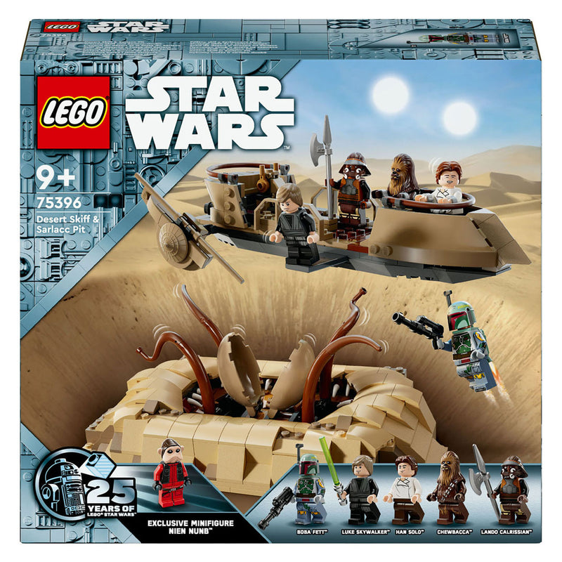 Load image into Gallery viewer, Lego star wars 75396 desert skiff en sarlacc-kuil
