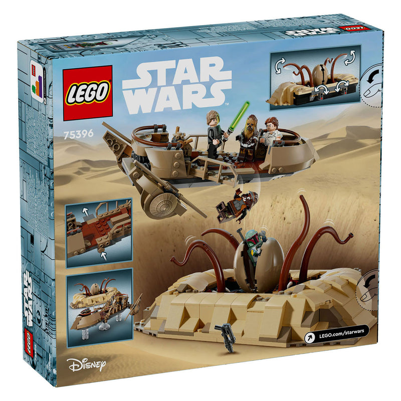 Load image into Gallery viewer, Lego star wars 75396 desert skiff en sarlacc-kuil