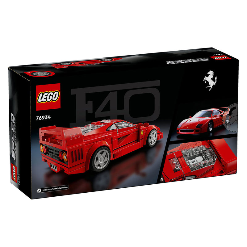 ギャラリービューアに画像をロードする, Lego ® speed champions - ferrari f40 supercar - 76934