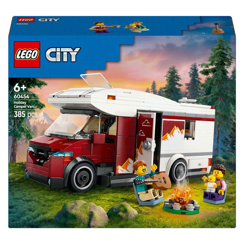 Afbeelding laden in galerijviewer, Lego city avontuurlijke camper voertuigset - 60454