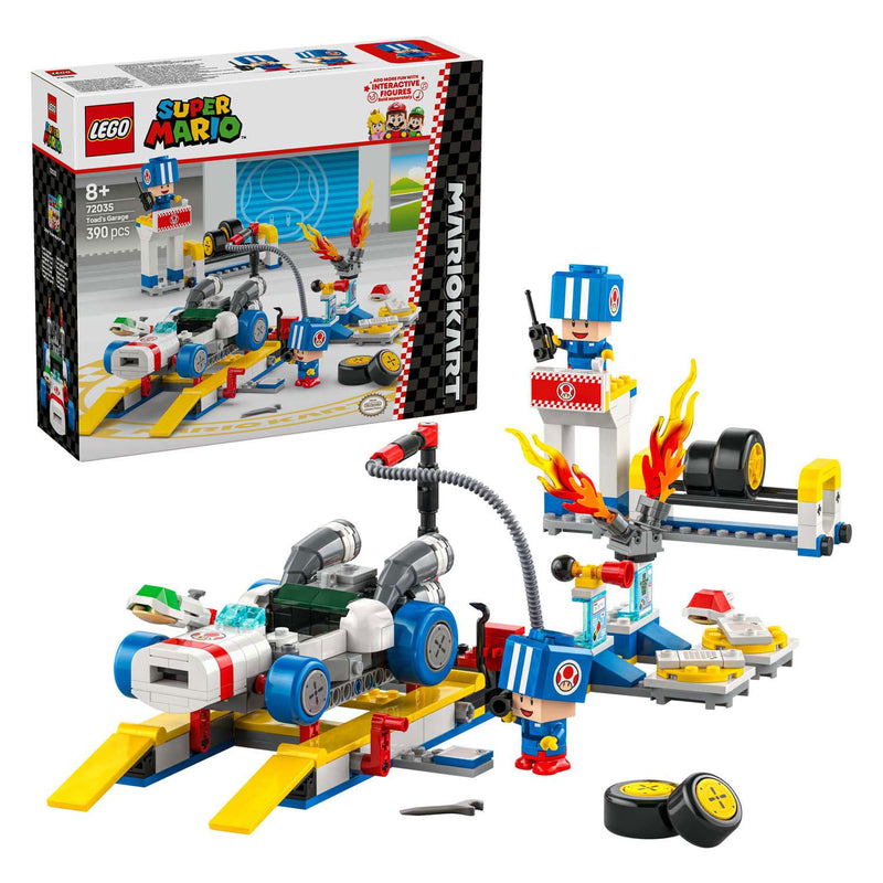 ギャラリービューアに画像をロードする, Lego super mario 72035 mario kart toads garage