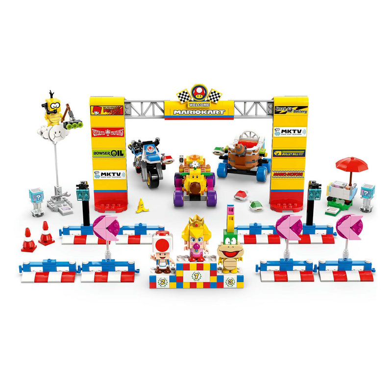 Chargez l'image dans la visionneuse de la galerie, Lego super mario 72036 mario kart baby peach en grand prix set