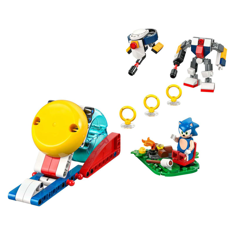 Load image into Gallery viewer, Lego sonic the hedgehog 77001 sonics kracheting bij het kampvuur