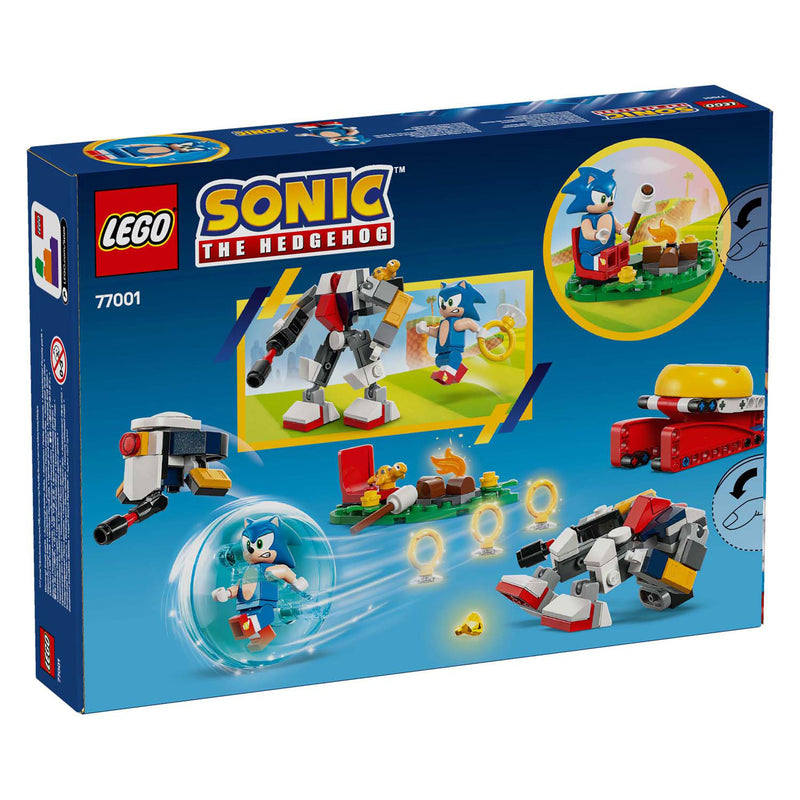 Load image into Gallery viewer, Lego sonic the hedgehog 77001 sonics kracheting bij het kampvuur