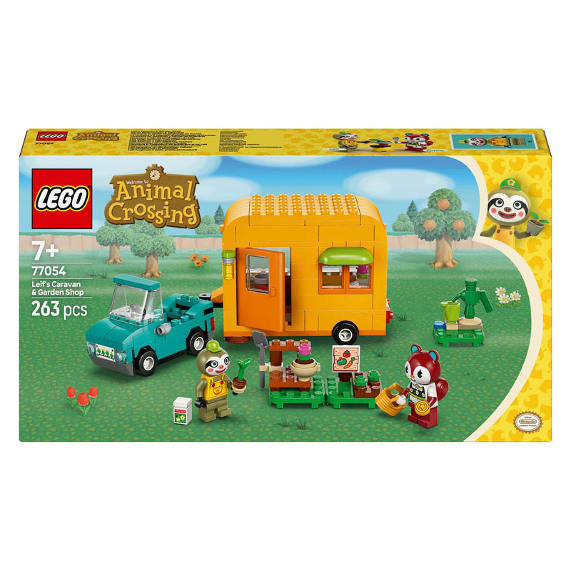 Load image into Gallery viewer, Lego animal crossing 77054 leifs caravan en tuinwinkel