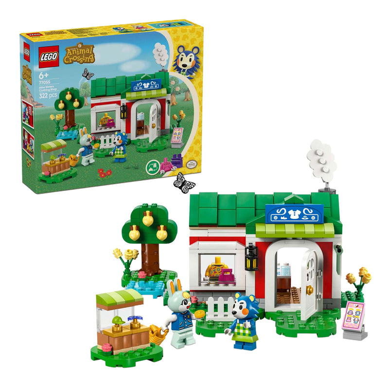 Afbeelding laden in galerijviewer, Lego animal crossing 77055 kleermakerij van de zusjes able