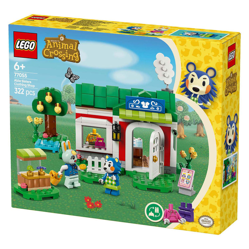 ギャラリービューアに画像をロードする, Lego animal crossing 77055 kleermakerij van de zusjes able