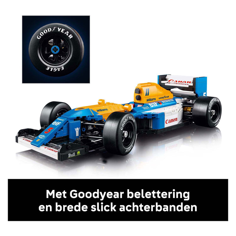 Afbeelding laden in galerijviewer, Lego icons williams racing fw14b en nigel mansell formule 1 auto - 10353