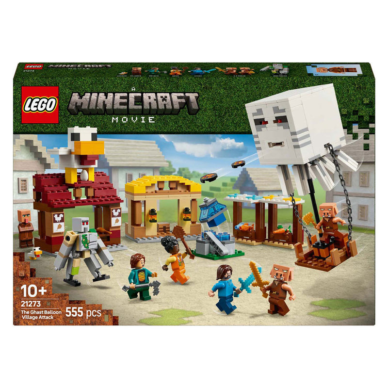 Load image into Gallery viewer, Lego minecraft 21273 de ghast-ballon aanval op het dorp