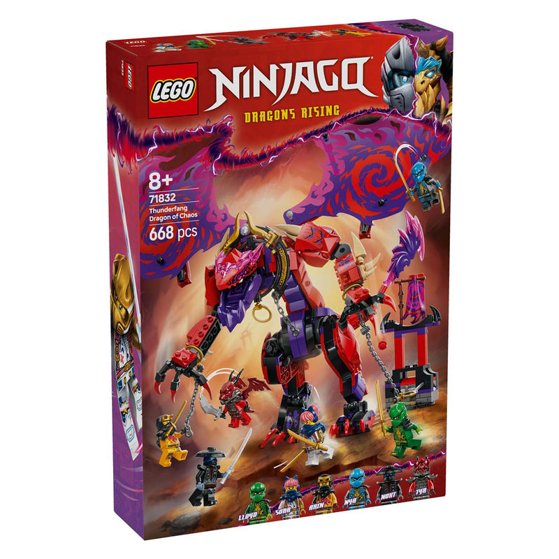 Laden Sie das Bild in Galerie -Viewer, Lego ninjago 71832 thunderfang dragon of chaos