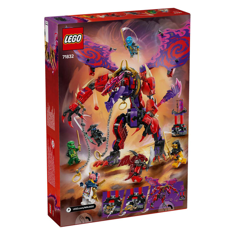 Laden Sie das Bild in Galerie -Viewer, Lego ninjago 71832 thunderfang dragon of chaos
