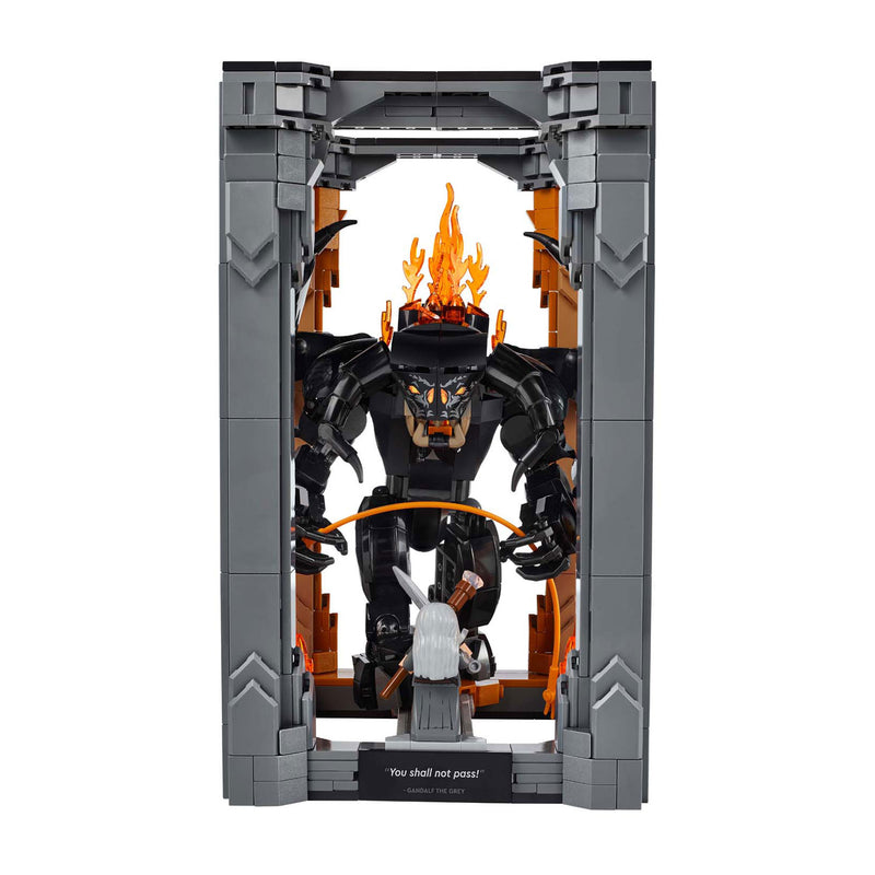 Afbeelding laden in galerijviewer, Lego icons boekensteun: the lord of the rings – balrog set - 10367