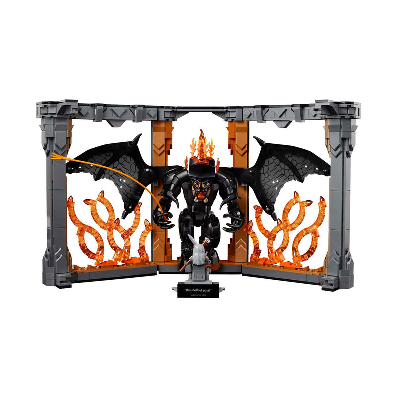 Afbeelding laden in galerijviewer, Lego icons boekensteun: the lord of the rings – balrog set - 10367