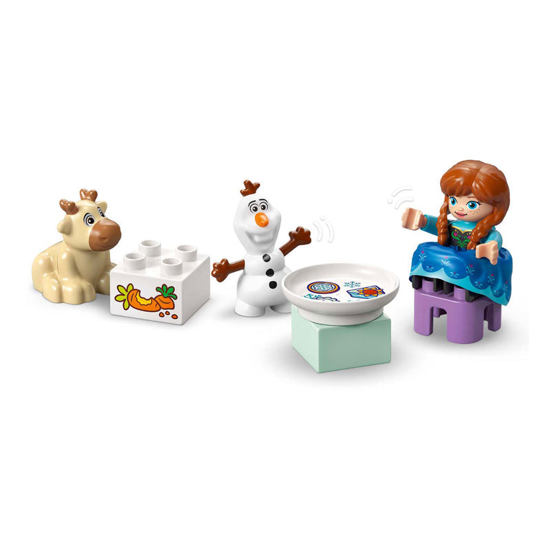 Chargez l'image dans la visionneuse de la galerie, Lego duplo ǀ disney anna en elsa's frozen kasteelfeest set - 10455