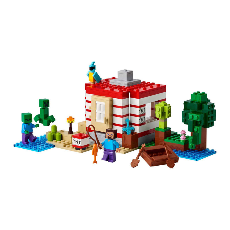 Afbeelding laden in galerijviewer, Lego ® minecraft® het tnt junglehuis, videogameset - 21275