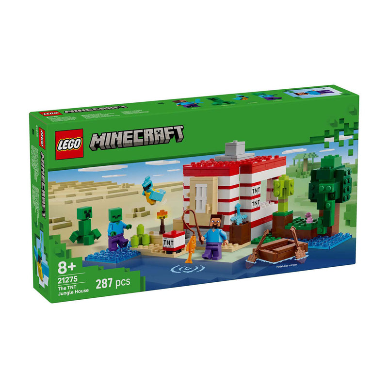 Afbeelding laden in galerijviewer, Lego ® minecraft® het tnt junglehuis, videogameset - 21275