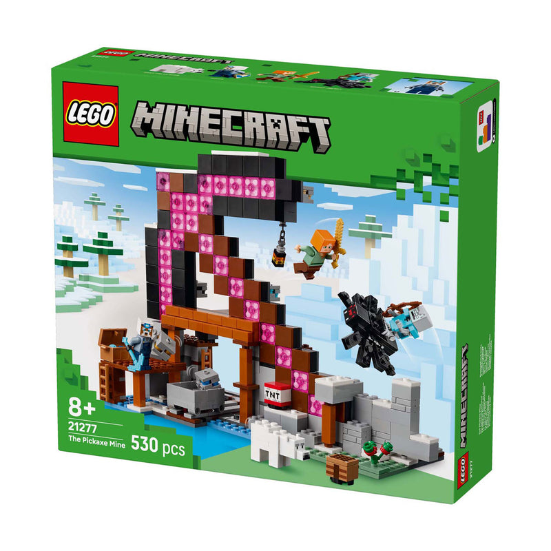 Afbeelding laden in galerijviewer, Lego minecraft de pikhouweelmijn bouwpakket voor kinderen - 21277