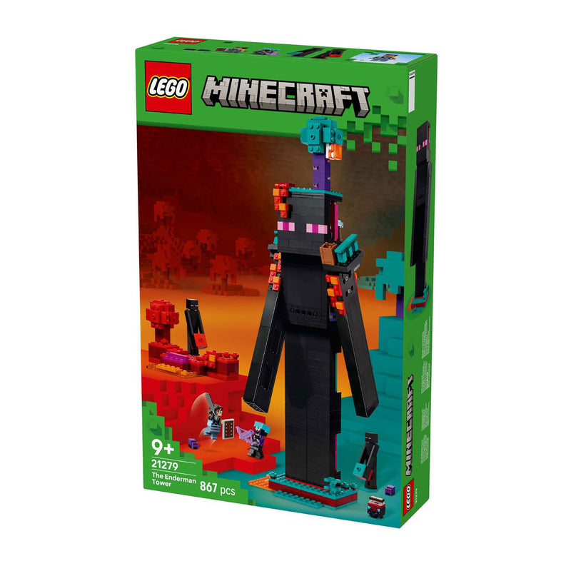 Afbeelding laden in galerijviewer, Lego minecraft 2in1 de enderman toren speelgoed voor kinderen - 21279