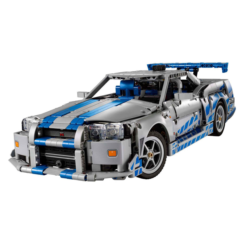 Afbeelding laden in galerijviewer, Lego ® technic 2 fast 2 furious nissan skyline gt-r (r34) auto - 42210