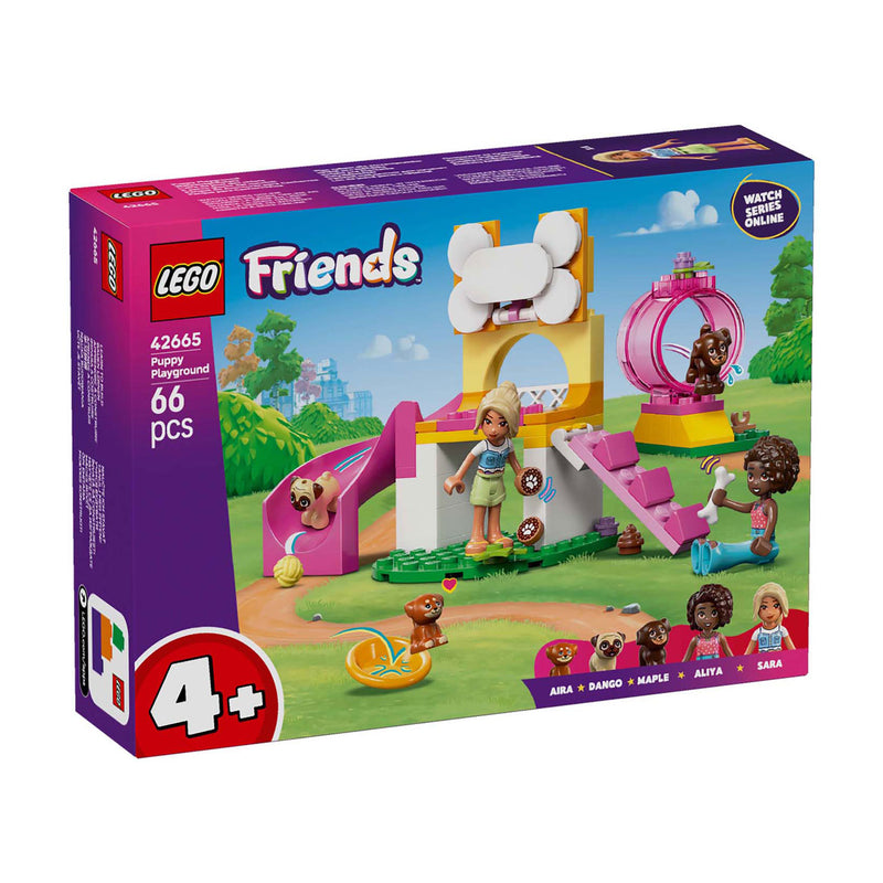 Afbeelding laden in galerijviewer, Lego friends hondenspeeltuin rollenspel bouwpakket - 42665