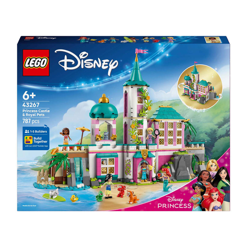 Afbeelding laden in galerijviewer, Lego disney 43267 prinsessenkasteel en koninklijke huisdieren