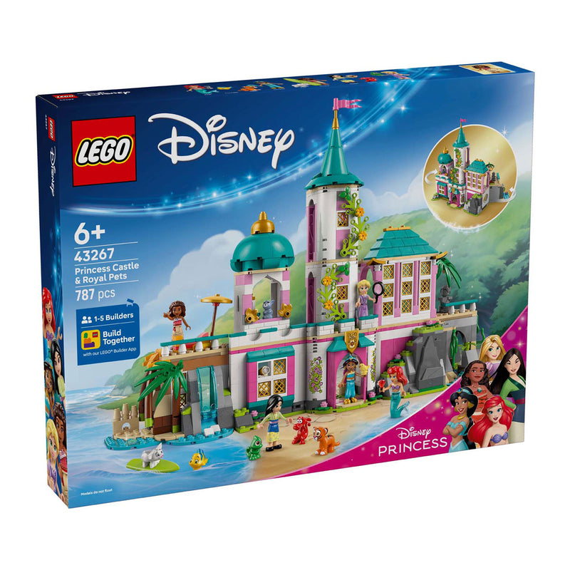 Afbeelding laden in galerijviewer, Lego disney 43267 prinsessenkasteel en koninklijke huisdieren