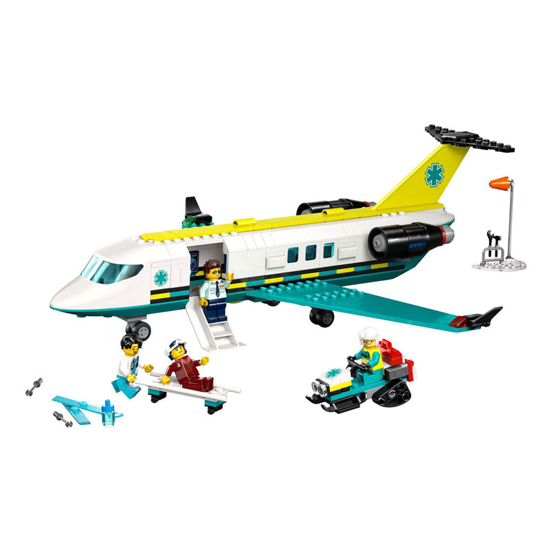 ギャラリービューアに画像をロードする, Lego ® city ambulancevliegtuig, speelgoedvliegtuig - 60465