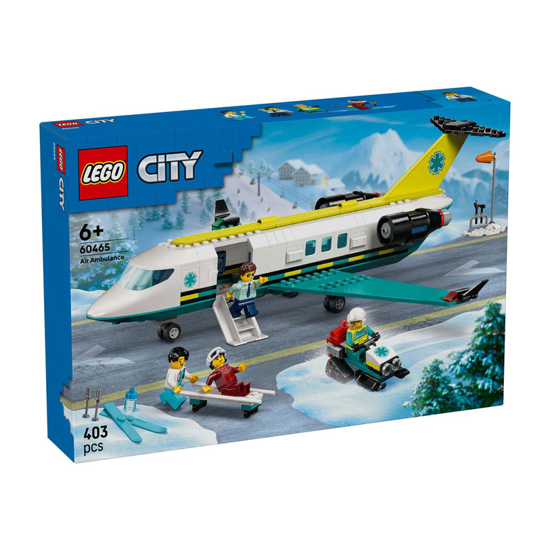ギャラリービューアに画像をロードする, Lego ® city ambulancevliegtuig, speelgoedvliegtuig - 60465