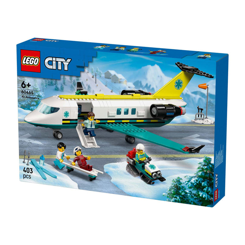 ギャラリービューアに画像をロードする, Lego ® city ambulancevliegtuig, speelgoedvliegtuig - 60465